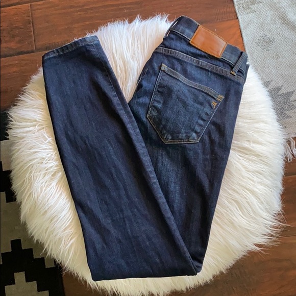 Madewell Denim - Madewell Dark Wash Mid Rise Skinny Jeans